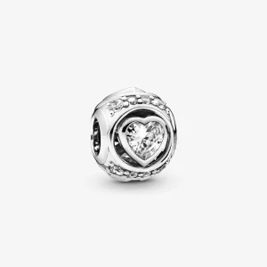 (image pour) Charm PANDORA Cœur Surélevé 798464C01