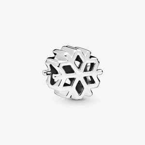 (image pour) Charm PANDORA Flocon de Neige Poli 798469C00