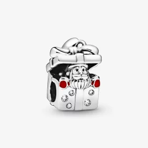 (image pour) Charm PANDORA Le Père Noël dans un Cadeau 798470C01