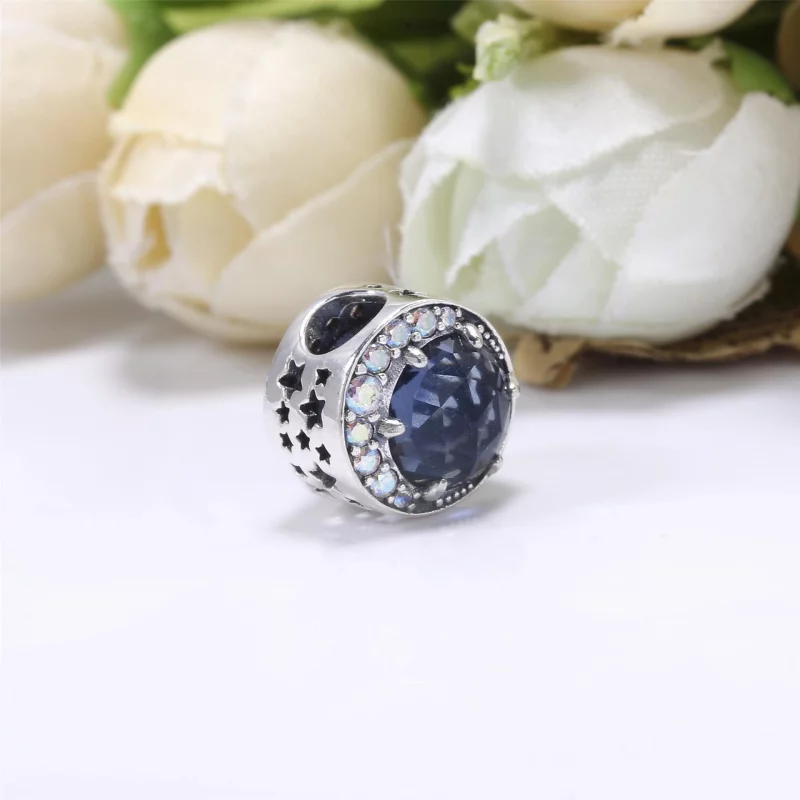 (image pour) Charm PANDORA Lune et Ciel Nocturne 798524C01 - Afficher 3