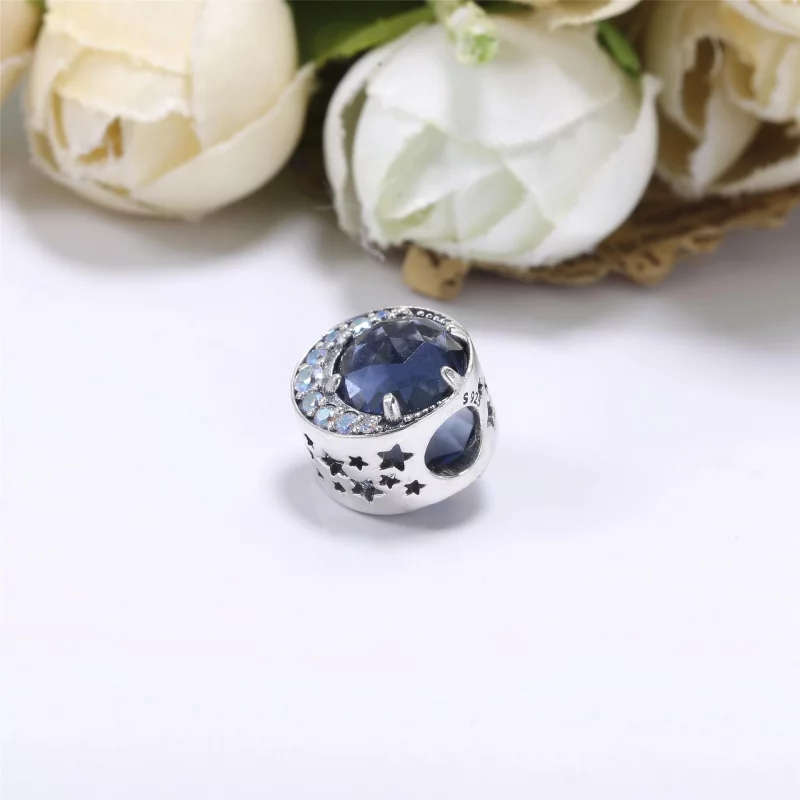 (image pour) Charm PANDORA Lune et Ciel Nocturne 798524C01 - Afficher 4