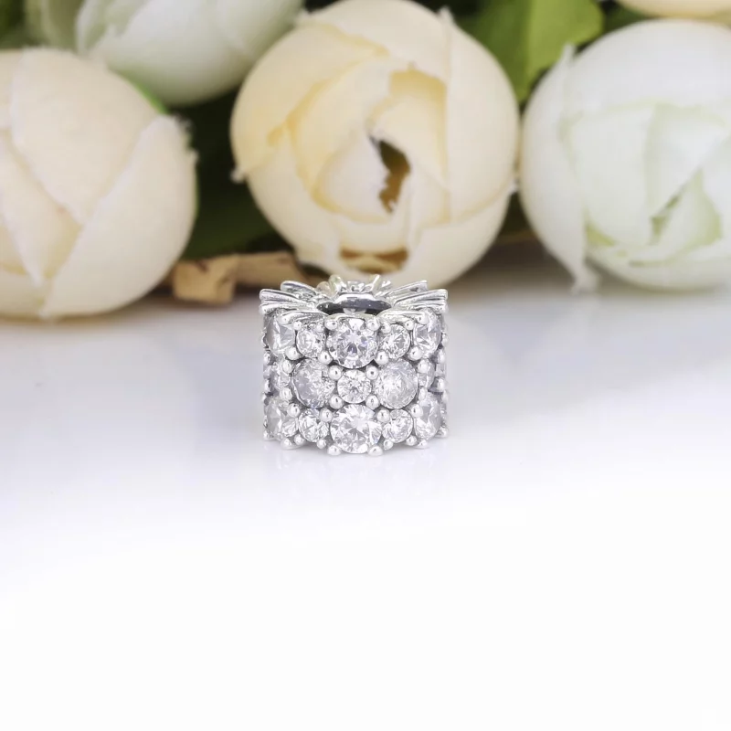 (image pour) Charm PANDORA Scintillant Incolore 798487C01 - Afficher 2