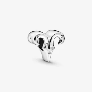 Charm PANDORA Zodiaque Bélier Scintillant 798416C01 (image pour) Charm PANDORA Zodiaque Bélier Scintillant 798416C01