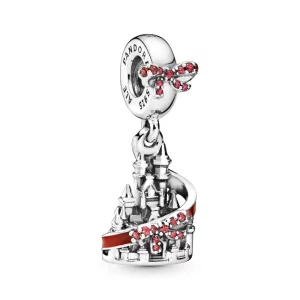 (image pour) Charm Pendant PANDORA Château de vacances de parcs Disney 798227CZR