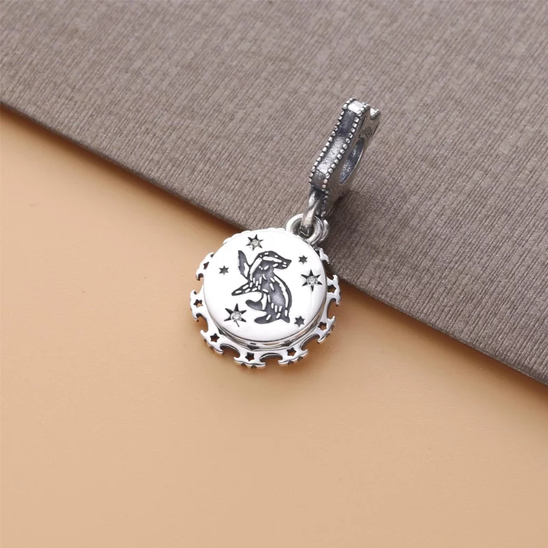 (image pour) Charm Pendant PANDORA Harry Potter, Poufsouffle 798832C01 - Afficher 2