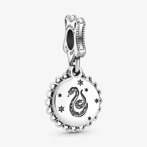 (image pour) Harry Potter, Charm Pendant PANDORA Serpentard 798620C01