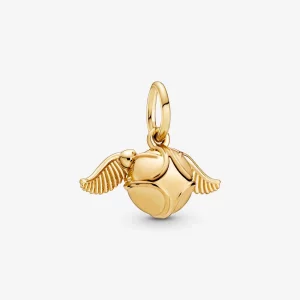 (image pour) Pendentif PANDORA Harry Potter, Vif d'Or 368618C00