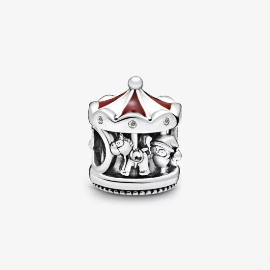 (image pour) Charm PANDORA Carrousel De Noel - 798435C01