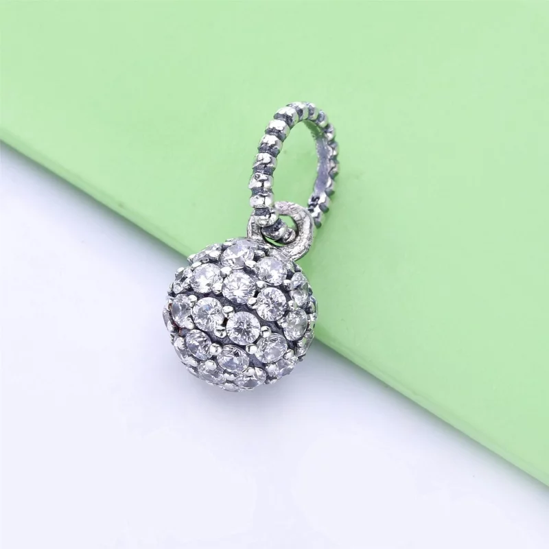 (image pour) Pendentif PANDORA Boule Pavee - 398690C01 - Afficher 2