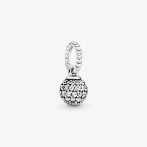 (image pour) Pendentif PANDORA Boule Pavee - 398690C01