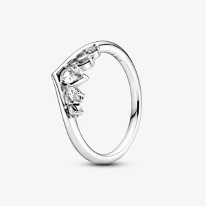 (image pour) Bague PANDORA Chevron Poire & Marquise Scintillante - 199109C01
