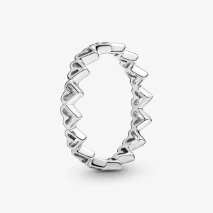 (image pour) Bague PANDORA Esquisse de Cœurs - 198696C00