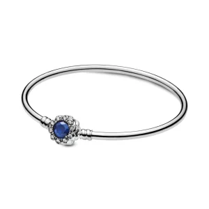(image pour) Bracelet Jonc Pandora Moments Live Life in Full Bloom (Profite pleinement de la vie) - 598432C01