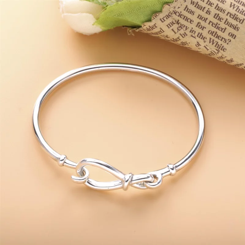 (image pour) Bracelet Pandora Jonc Nœud Infini 598893C00 - Afficher 2
