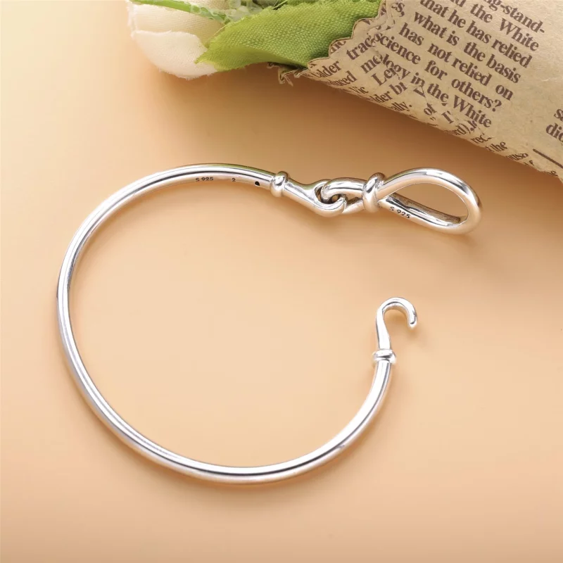 (image pour) Bracelet Pandora Jonc Nœud Infini 598893C00 - Afficher 4