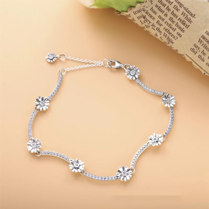 (image pour) Bracelet Pandora Marguerite Scintillant 598807C01 - Afficher 3