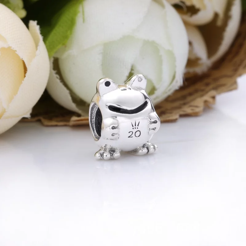 (image pour) Charm Argent Pandora 2020 Édition limitée Grenouille 798953C00 - Afficher 2