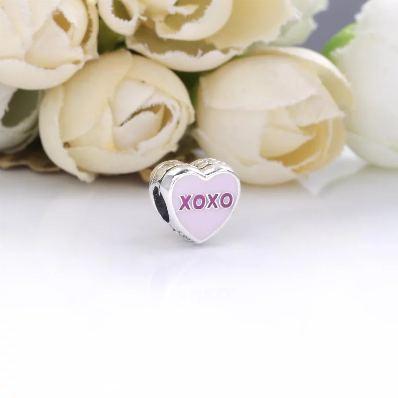 (image pour) Charm Argent Pandora Coeurs de sucrerie ENG792015_19 - Afficher 2