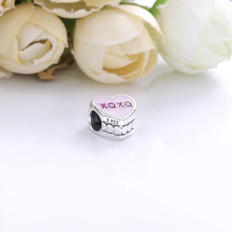 (image pour) Charm Argent Pandora Coeurs de sucrerie ENG792015_19 - Afficher 4