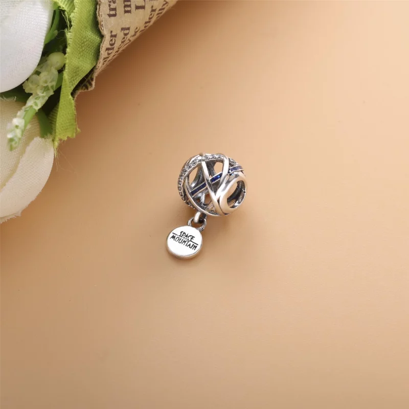 (image pour) Charm Argent Pandora Disney Parks Montagne de l’espace 798633C01 - Afficher 5