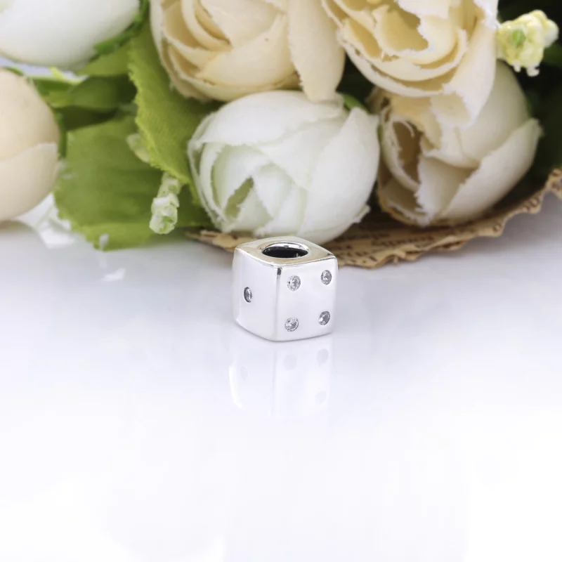 (image pour) Charm Argent Pandora Dés 790116 - Afficher 2