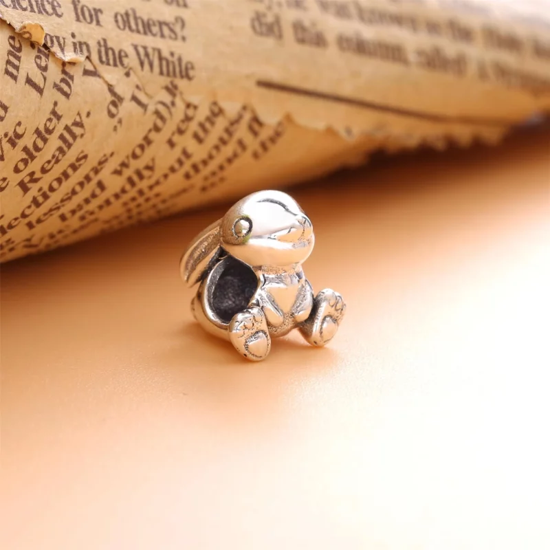 (image pour) Charm Argent Pandora Nini le lapin 798763C00 - Afficher 2