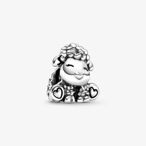 Charm Argent Pandora Patti le mouton 798870C00 (image pour) Charm Argent Pandora Patti le mouton 798870C00