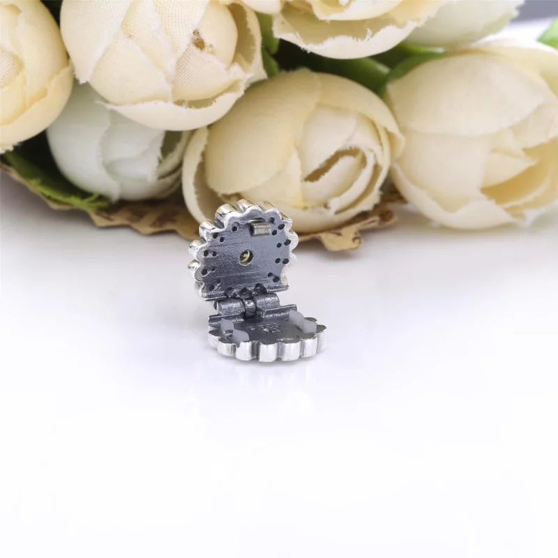 (image pour) Charm clip Argent Pandora Fleur pétillante de marguerite 798766C01 - Afficher 3