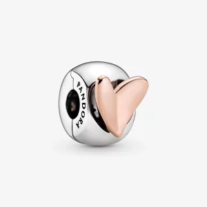 (image pour) Charm Clip Pandora Cœur Dessiné 788697C00