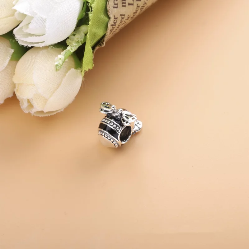 (image pour) Charm Pandora Bee Mine (Abeille Précieuse) 798789C01 - Afficher 3