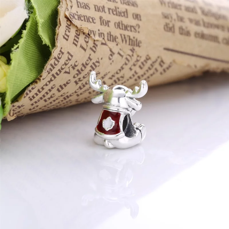 (image pour) Charm PANDORA canada elan feuille derable - 798931C01 - Afficher 4