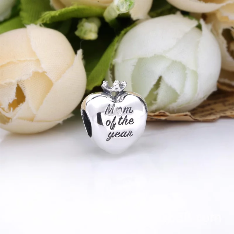 (image pour) Charm Pandora Cœur Mum Of The Year (Maman de l'Année) 798823C00 - Afficher 3
