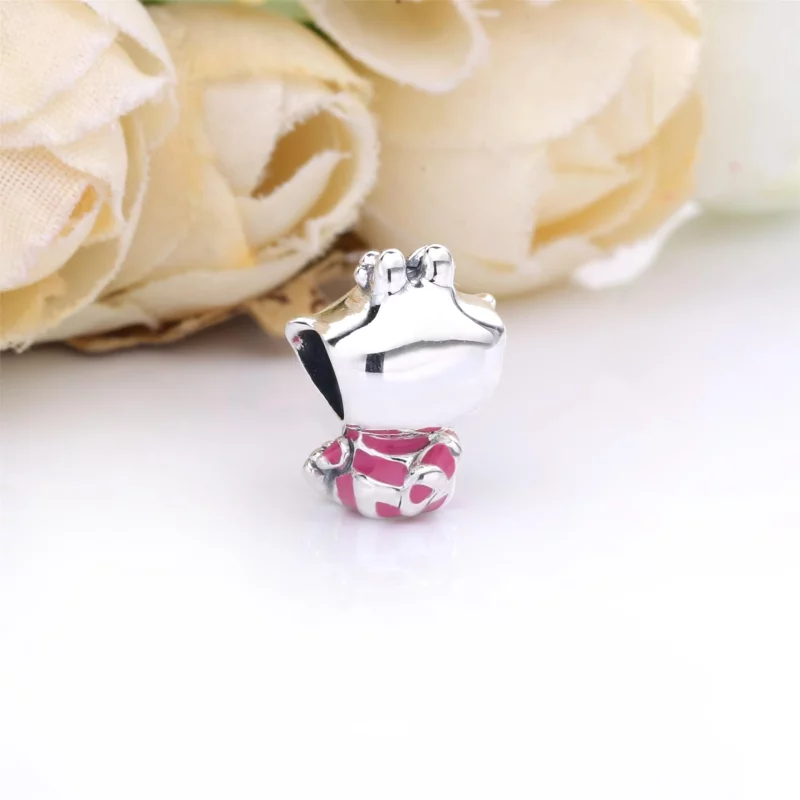 (image pour) Charm Pandora Disney Alice Au Pays Des Merveilles Chat du Cheshire 798850C01 - Afficher 4