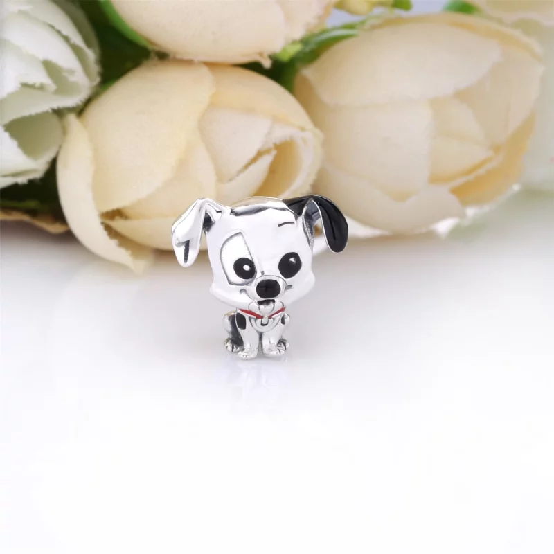 (image pour) Charm Pandora Disney Les 101 Dalmatiens Patch 798846C01 - Afficher 2