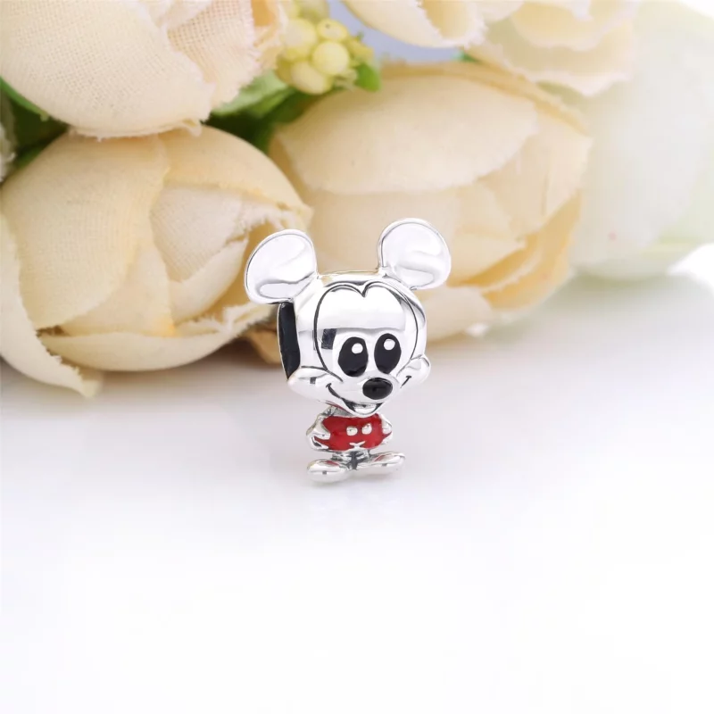 (image pour) Charm Pandora Disney Mickey Pantalon Rouge 798905C01 - Afficher 2