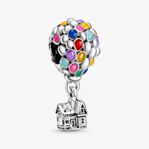 (image pour) Charm PANDORA Disney Pixar Là-Haut Maison & Ballons - 798962C01