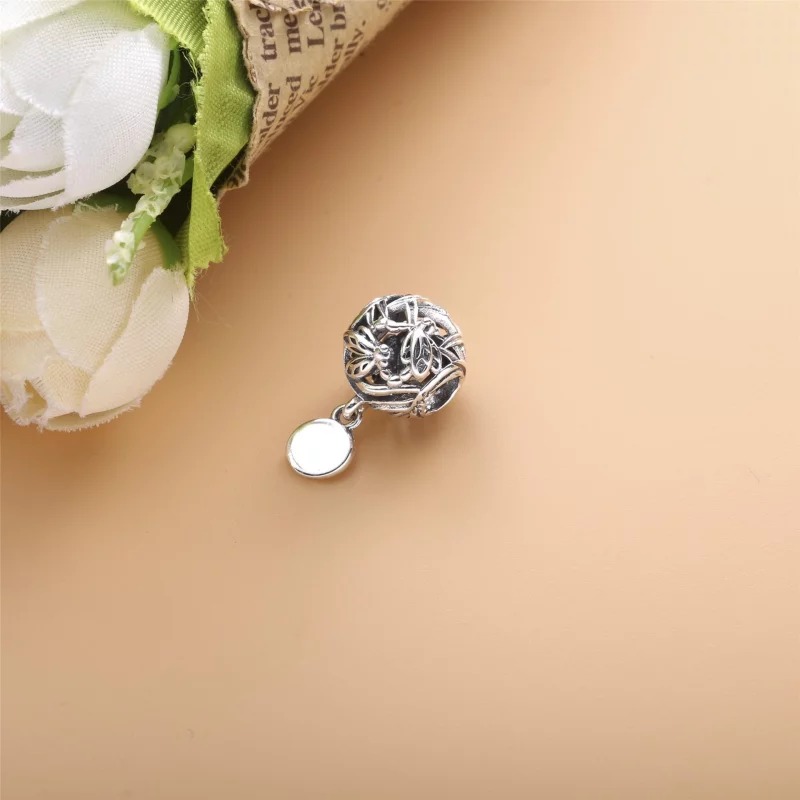 (image pour) Charm Pandora Libellule d'Amour Ajouré 798814C00 - Afficher 2