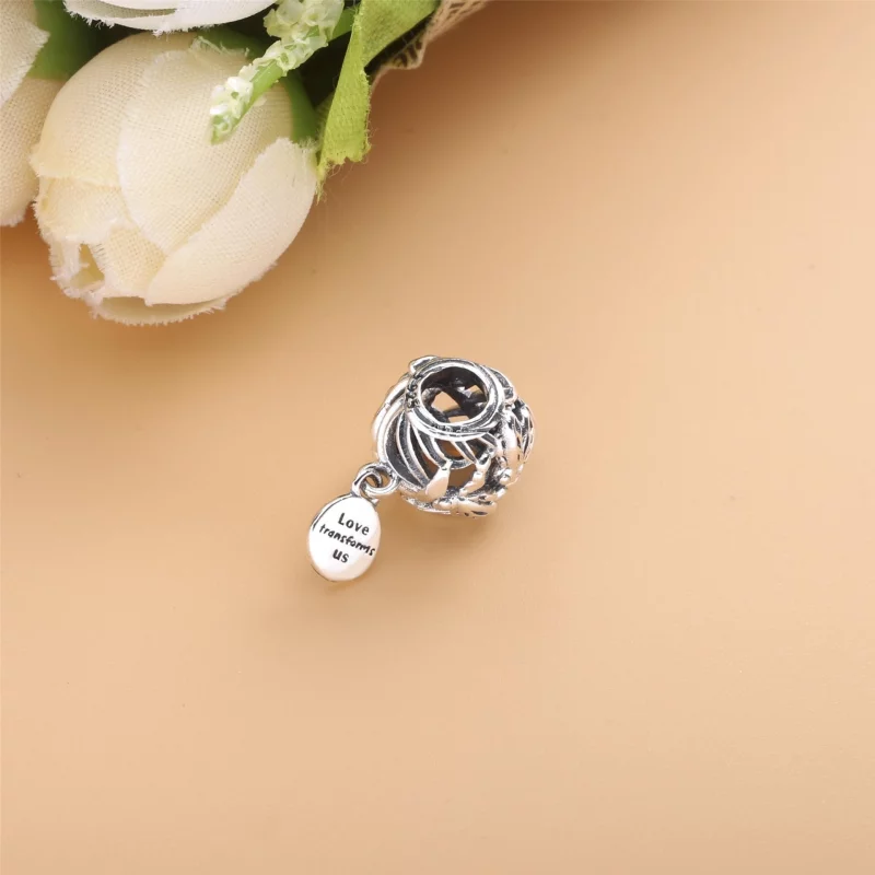 (image pour) Charm Pandora Libellule d'Amour Ajouré 798814C00 - Afficher 4