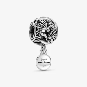 (image pour) Charm Pandora Libellule d'Amour Ajouré 798814C00