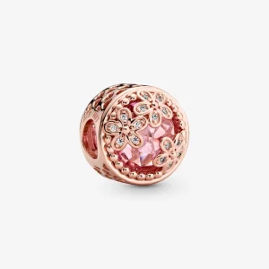 (image pour) Charm Pandora Marguerite Rose Scintillante 782055C01