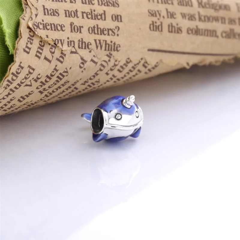 (image pour) Charm PANDORA narval scintillant - 798965C01 - Afficher 2