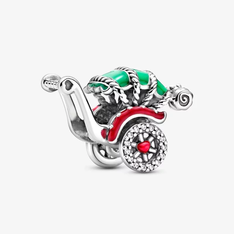 (image pour) Charm PANDORA Pousse-pousse traditionnel - 799071C01