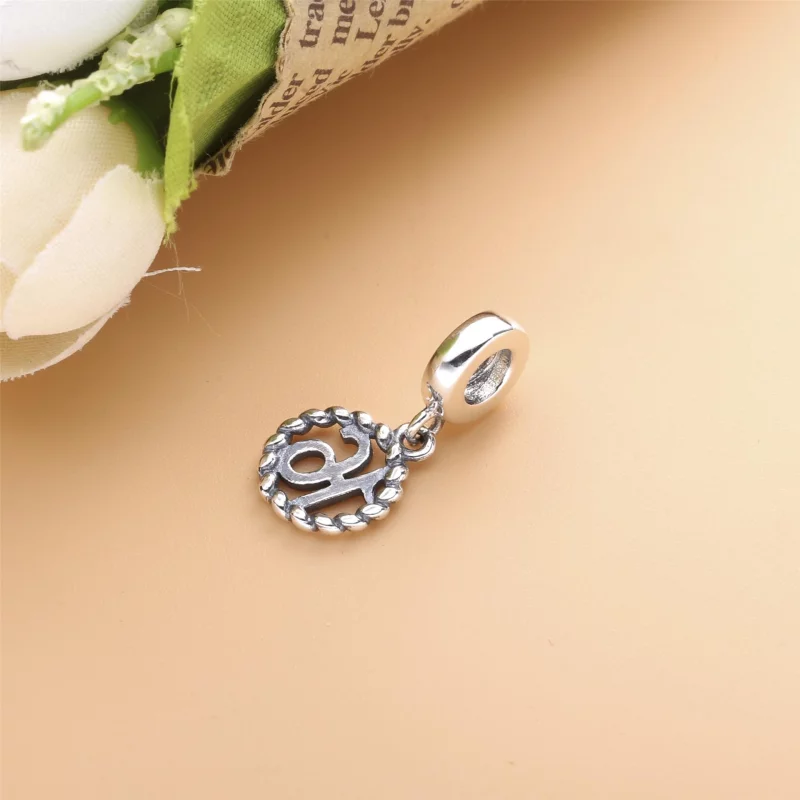 (image pour) Charm Pendant Pandora Argent 16ème anniversaire 790494 - Afficher 3