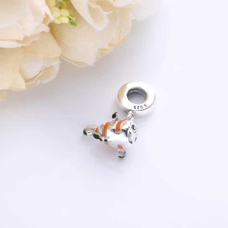 (image pour) Charm Pendant Pandora Argent Disney Le monde de nemo 798847C01 - Afficher 3