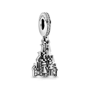 (image pour) Charm Pendant Pandora Argent Disney Parks Couple pour toujours 798581C01