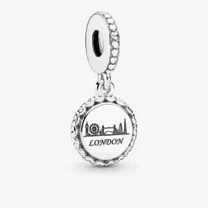 (image pour) Charm Pendant Pandora Argent Horizon de Londres 792018_E006