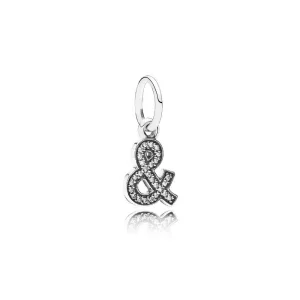 (image pour) Charm Pendant Pandora Argent Lettre Ampersand 791305CZ