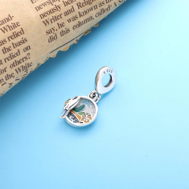 (image pour) Charm Pendant PANDORA bresil plage perroquet - 798919C01 - Afficher 2