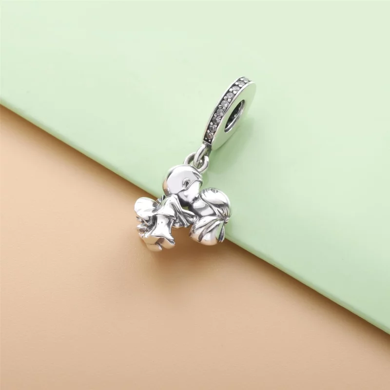 (image pour) Charm Pendant Pandora Couple de Mariés 798896C01 - Afficher 3