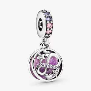 Charm Pendant Pandora Cœurs & Étoiles Infini Scintillant 798829C01 (image pour) Charm Pendant Pandora Cœurs & Étoiles Infini Scintillant 798829C01